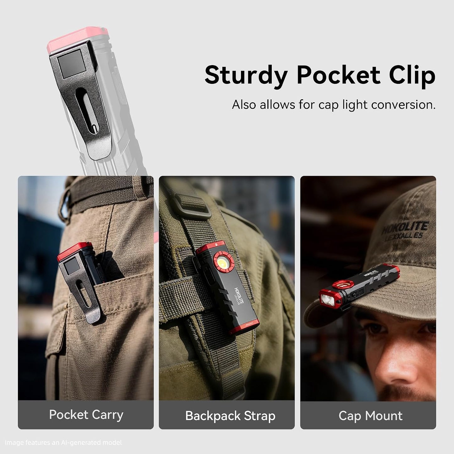Pocket Flashlight – UV & Work Light